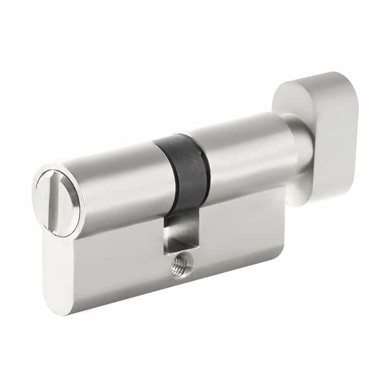 profile privacy lock cylinder with thumbturn