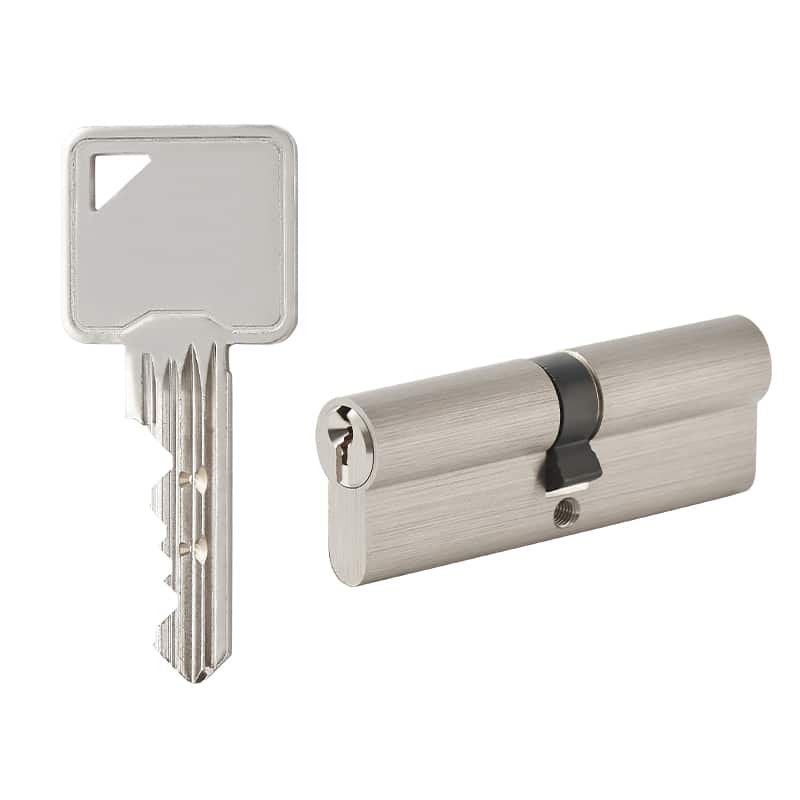 restricted keyway lock cylinder