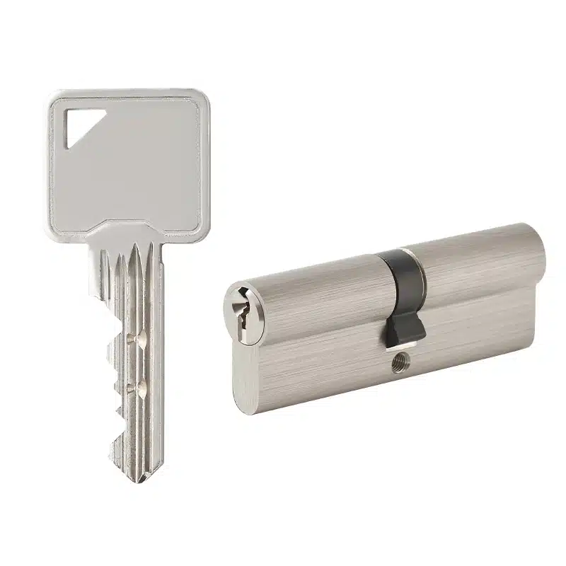 restricted keyway lock cylinder
