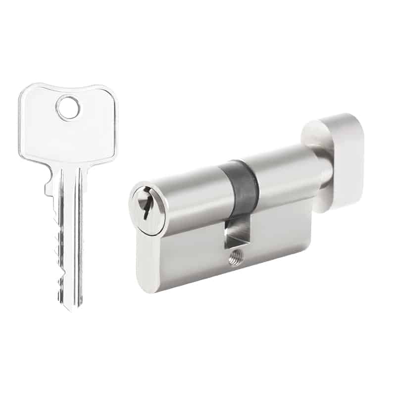 single open lock cylinder schlage keyway