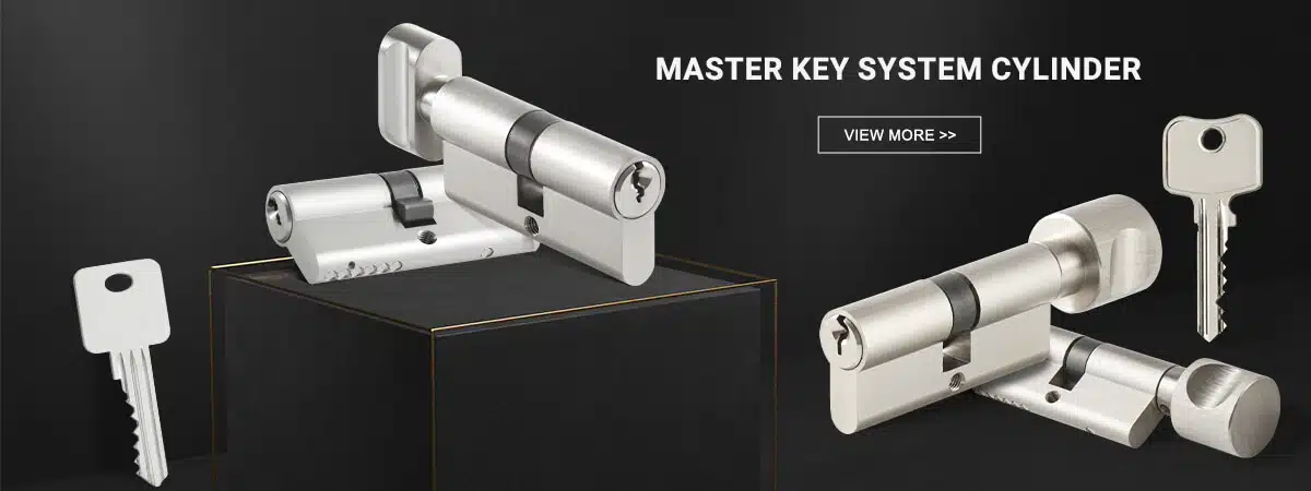 master key system lock cylinders