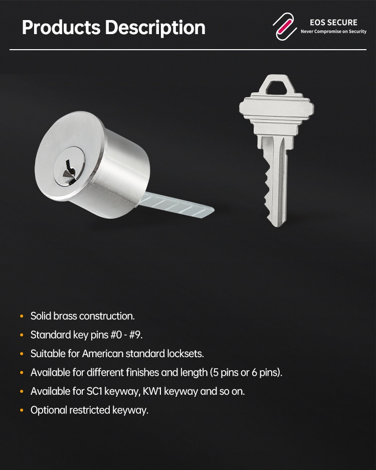 rim cylinder schlage keyway