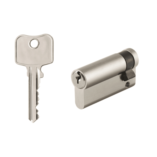 half lock cylinder yale keyway