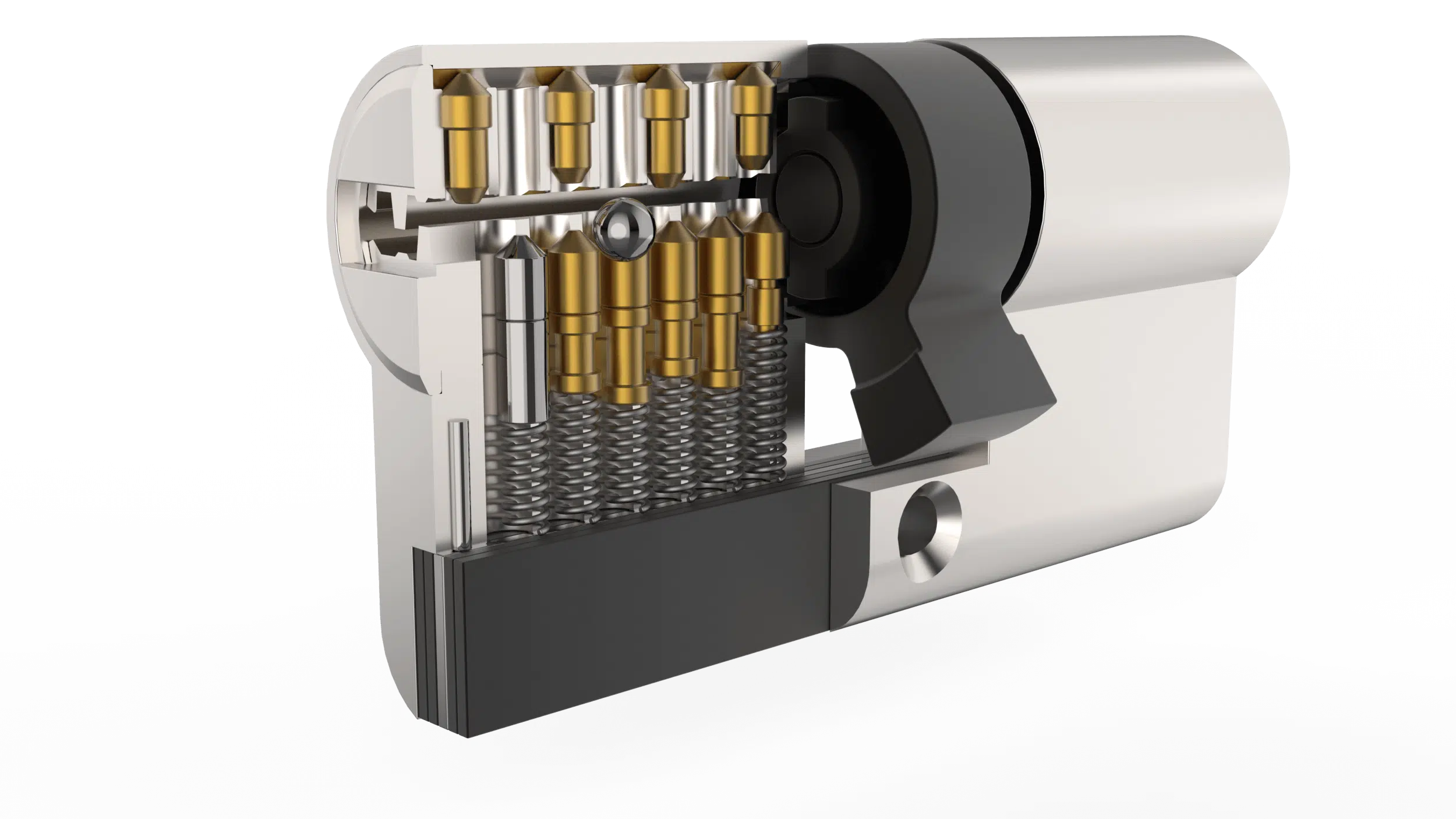 普通上下珠 带防断 eos security cylinder factory