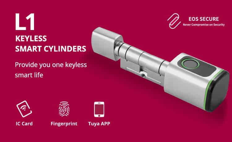 keyless smart lock cylinders