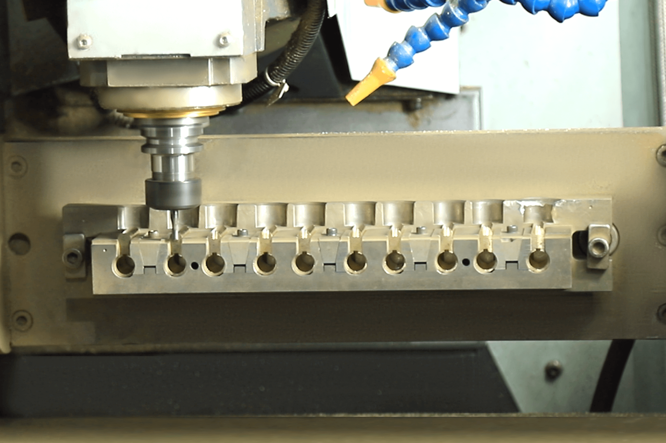 security cylinder machining center