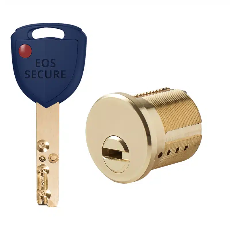 Rimo mortise cylinder with side pins