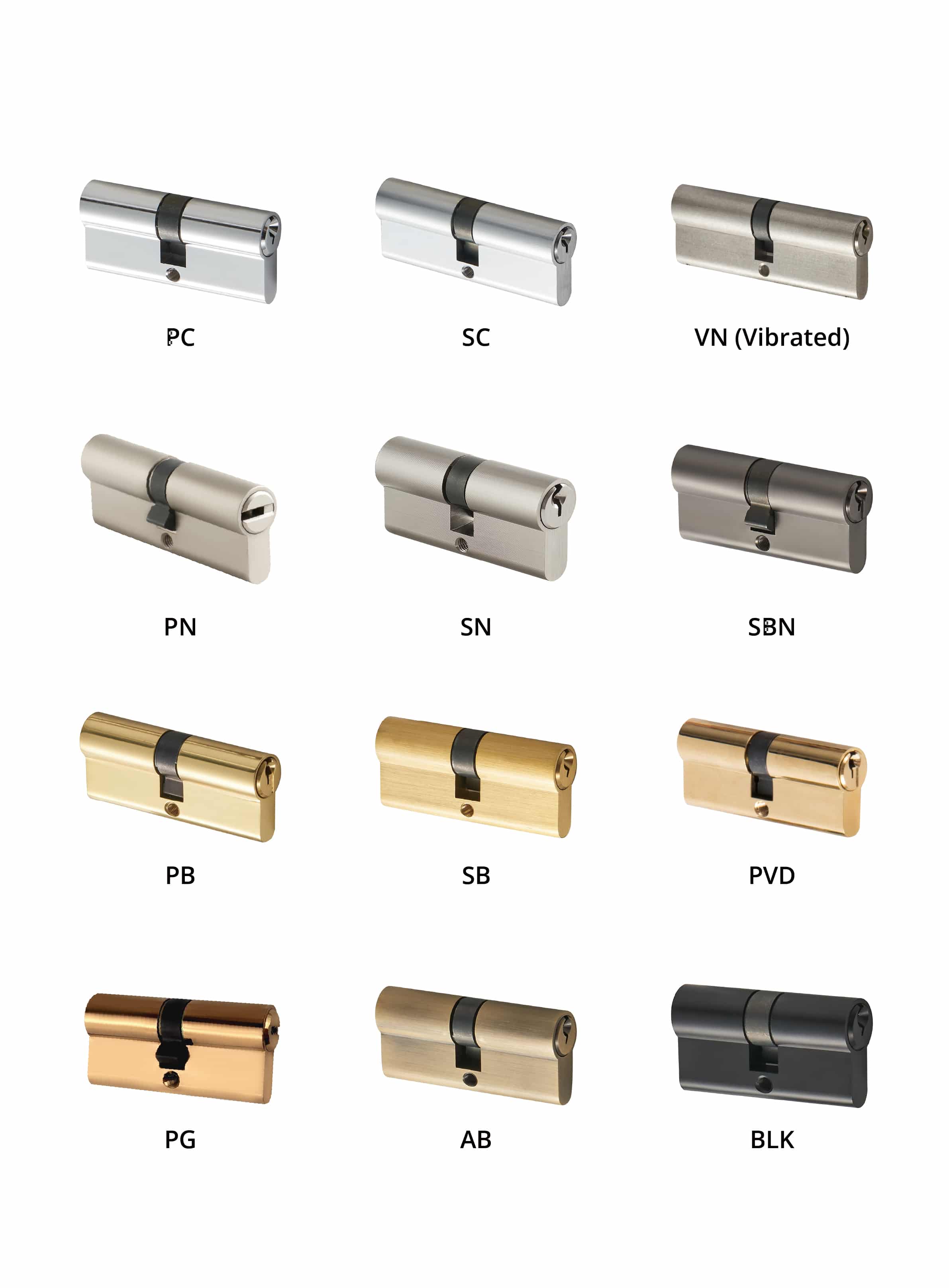 Choose the best finishes to fit your door hardware