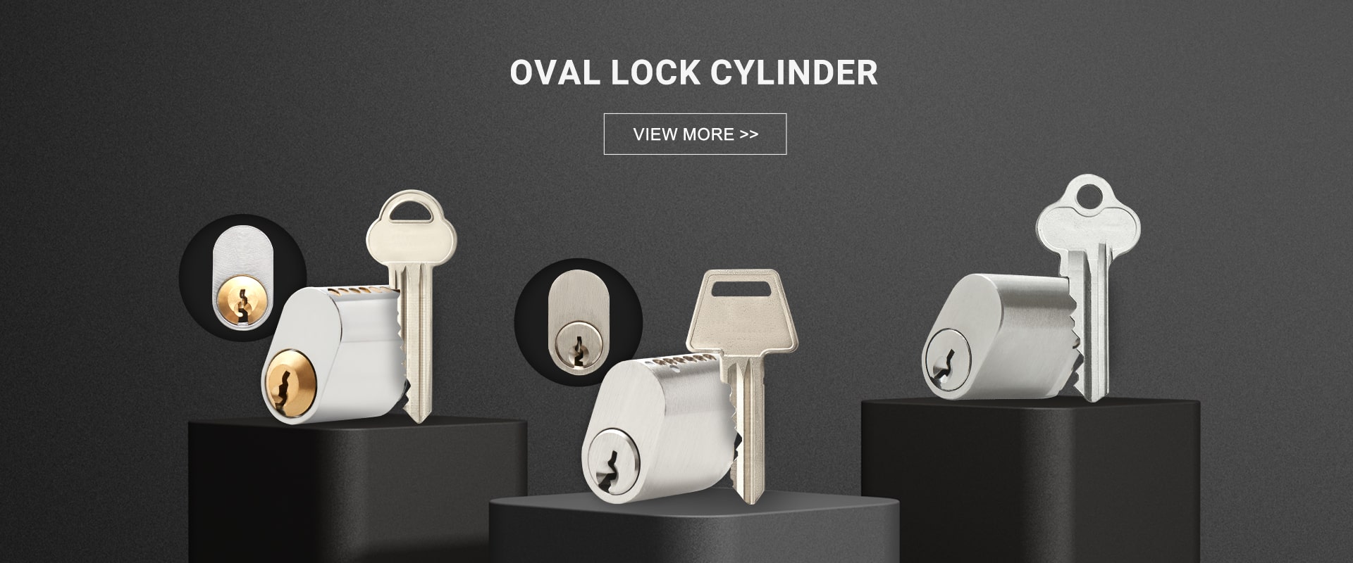 oval lock cylinder