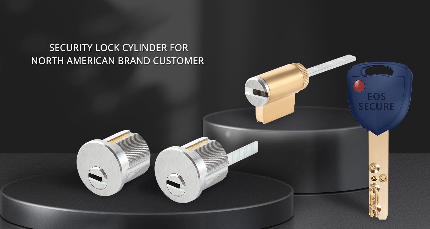 Security lock cylinder for North American brand customer