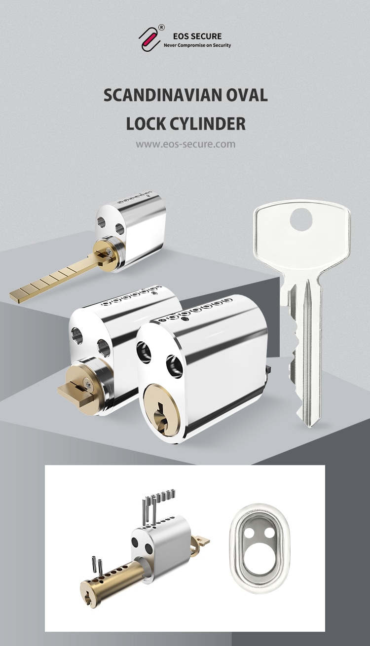 oval lock cylinder