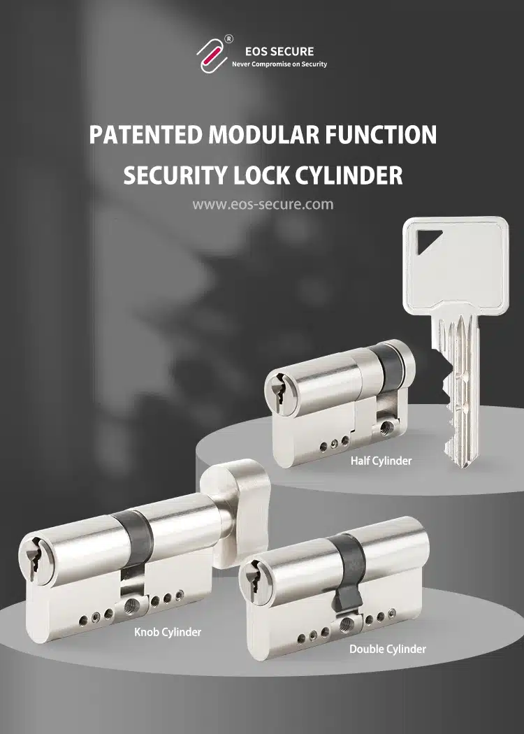 cylinder lock door